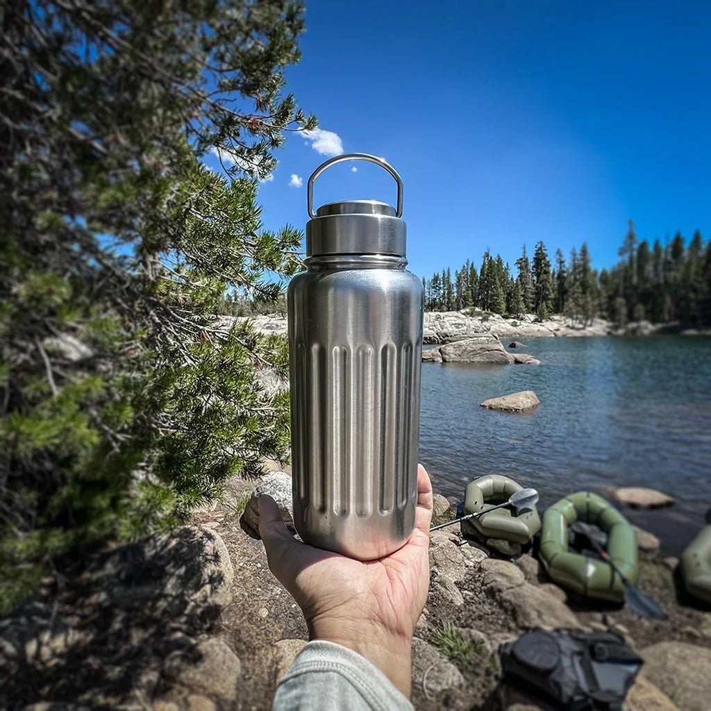 FT Insulated Water Bottle - Aqua - OUTPOST SHOP