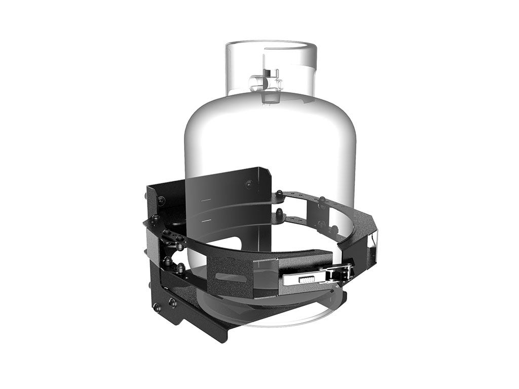 Support de bouteille de gaz à montage latéral, GBHO014