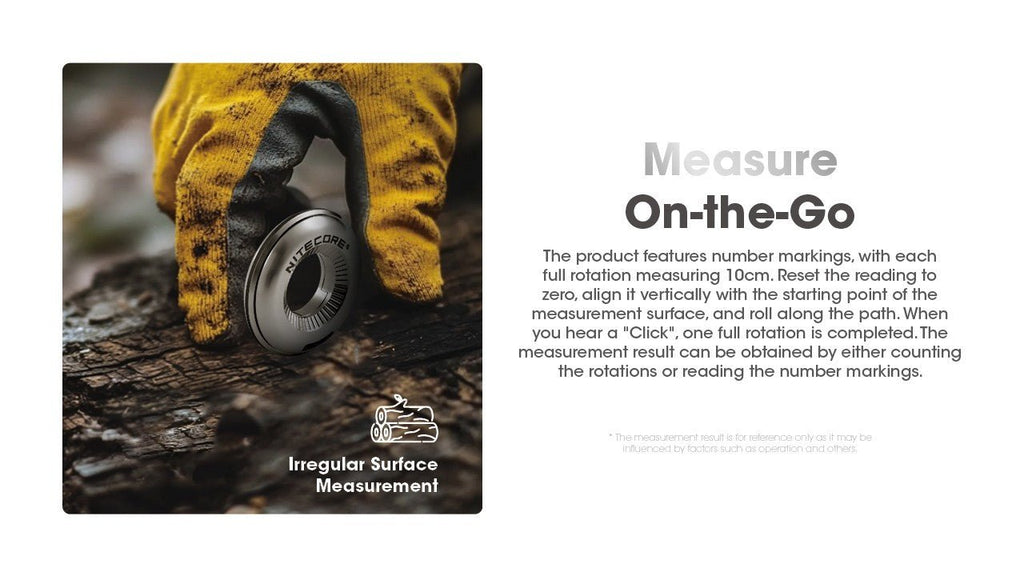 Halo 10 anneau de mesure en Titane - OUTPOST SHOP