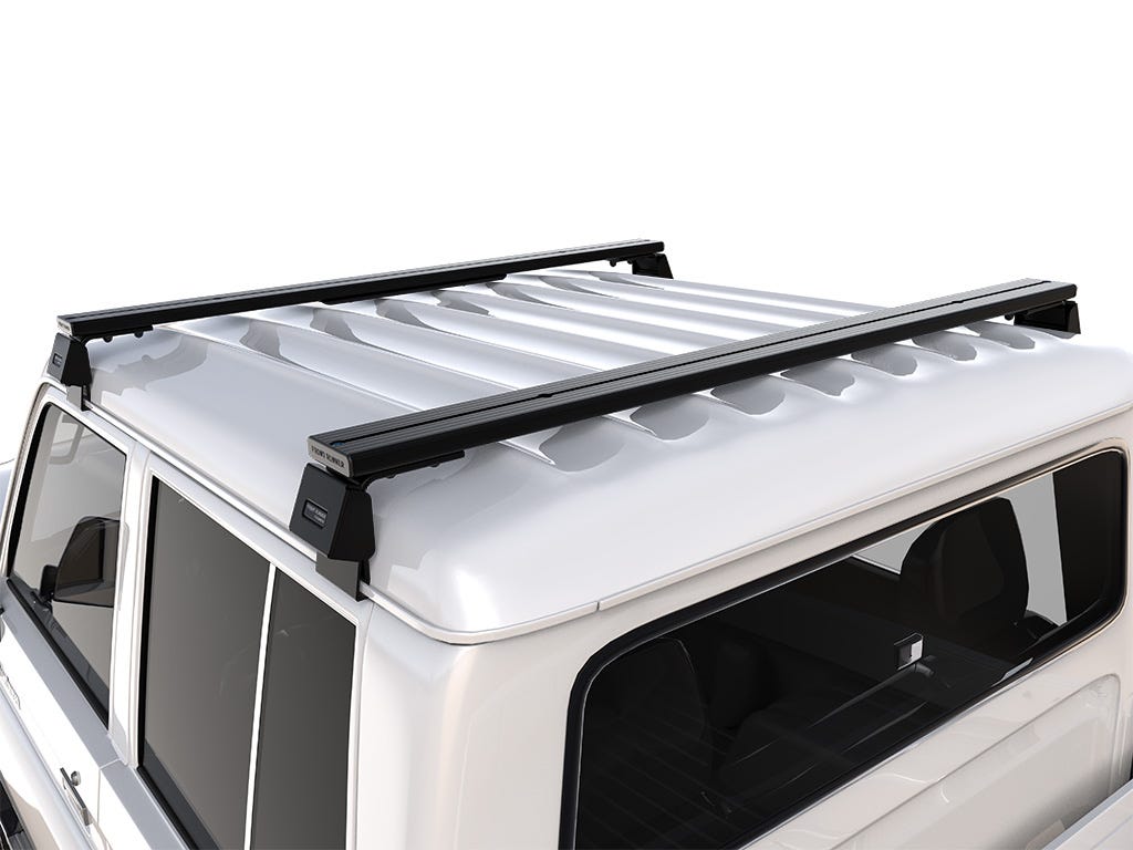 Barres de toit sur gouttière pour Toyota Hilux, Double cabin