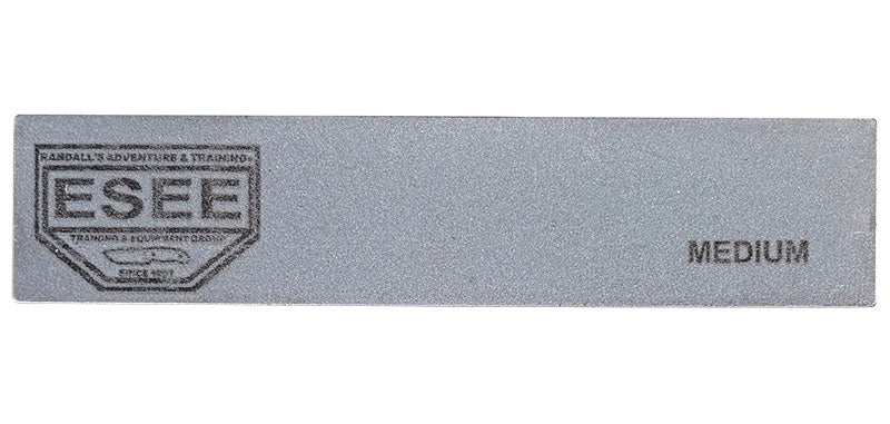 Kit d'affûtage ESEE pierre diamantée et cuir, grain medium