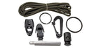 Kit de survie ESEE Izula noir avec couteau et pierre à feu