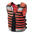 Gilet de secours SAR rouge fluo - Fluorescent Red