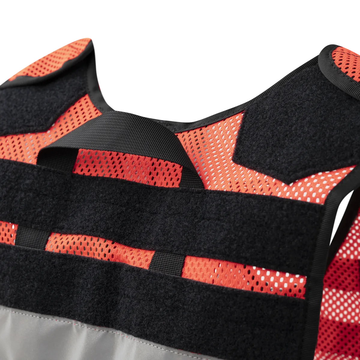 Gilet de secours SAR rouge fluo - detail 5
