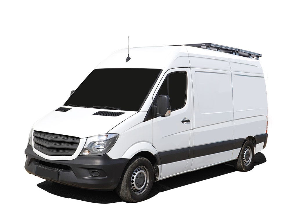 Galerie de toit sur rails pour Mercedes-Benz Sprinter, L1, L