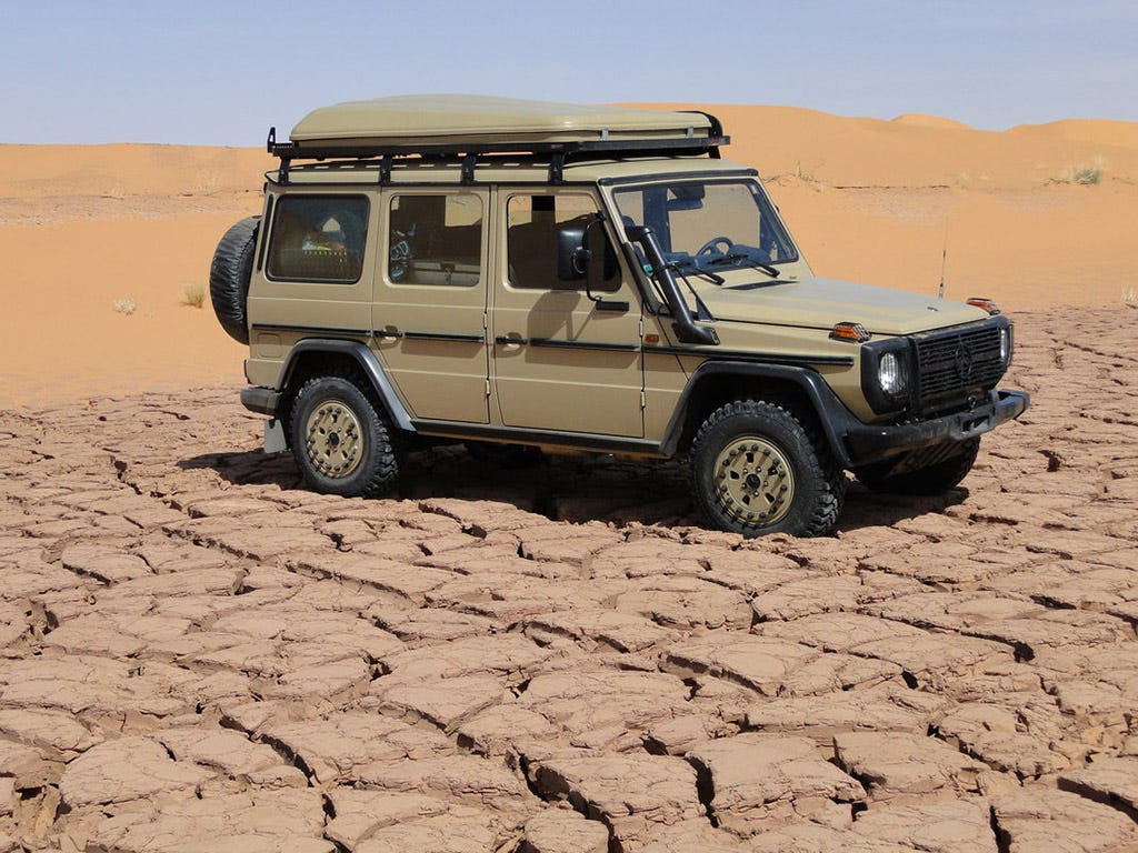Galerie de toit pour Mercedes-Benz Classe G, Classe G (1979-