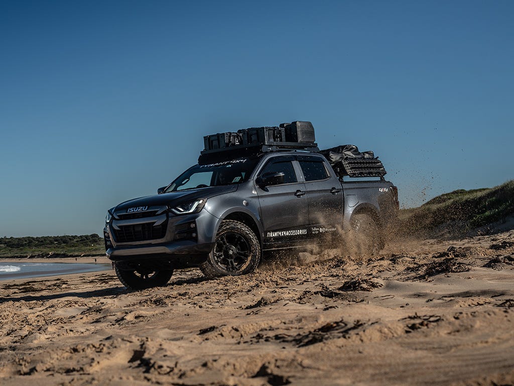 Galerie de toit pour Isuzu D-Max, RG 3e génération (2020 et 