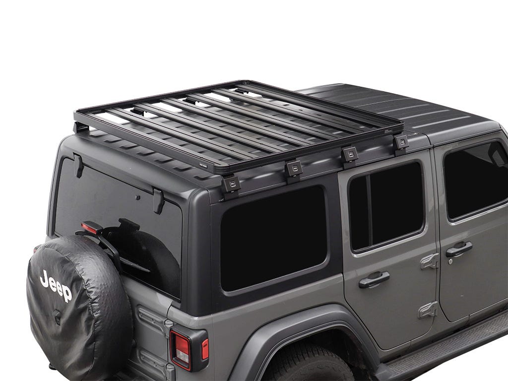Demi-galerie de toit à pieds hauts pour Jeep Wrangler, JL 4 
