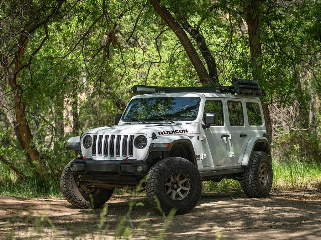 Galerie de toit 3/4 pour Jeep Wrangler, JLU (2018 et suivant