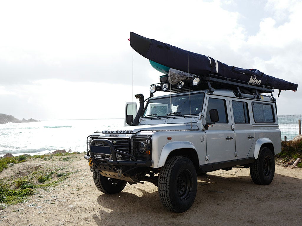 Galerie de toit pour Land Rover Defender (1983-2016) 110 (19