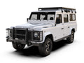 Galerie de toit 3/4 à pieds hauts pour Land Rover Defender (