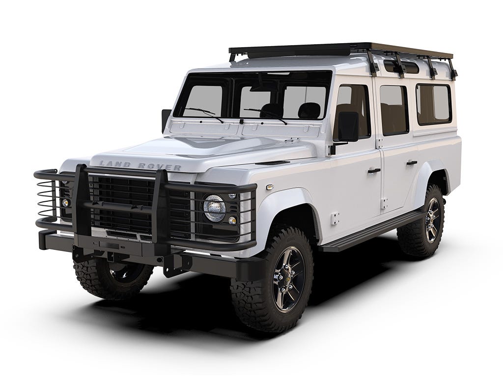 Galerie de toit 3/4 à pieds hauts pour Land Rover Defender (