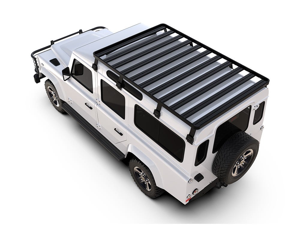 Galerie de toit 3/4 à pieds hauts pour Land Rover Defender (