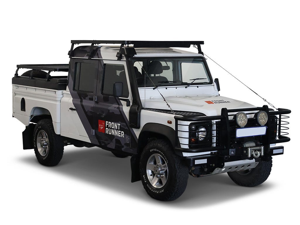 Demi-galerie de toit à pieds hauts pour Land Rover Defender 