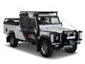 Demi-galerie de toit à pieds hauts pour Land Rover Defender 