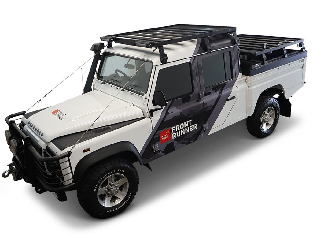 Demi-galerie de toit à pieds hauts pour Land Rover Defender 