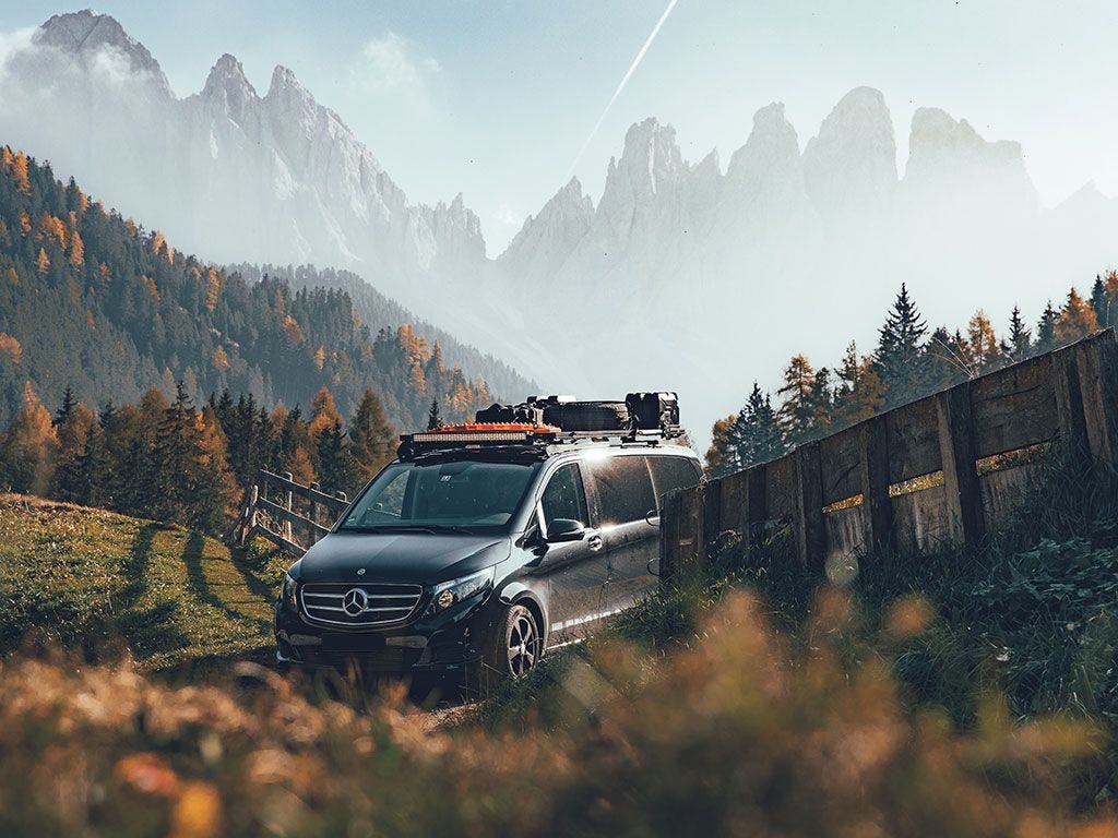 Galerie de toit pour Mercedes-Benz Classe V et Vito, Classe 