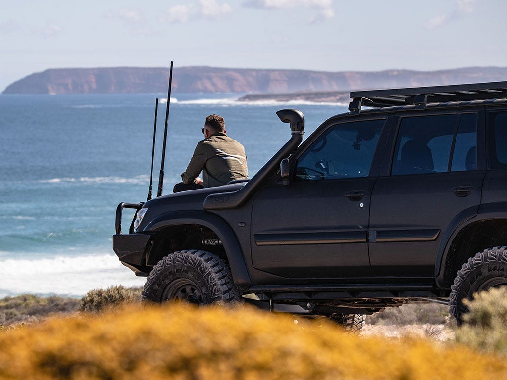 Galerie de toit à pieds hauts pour Nissan Patrol, Y61