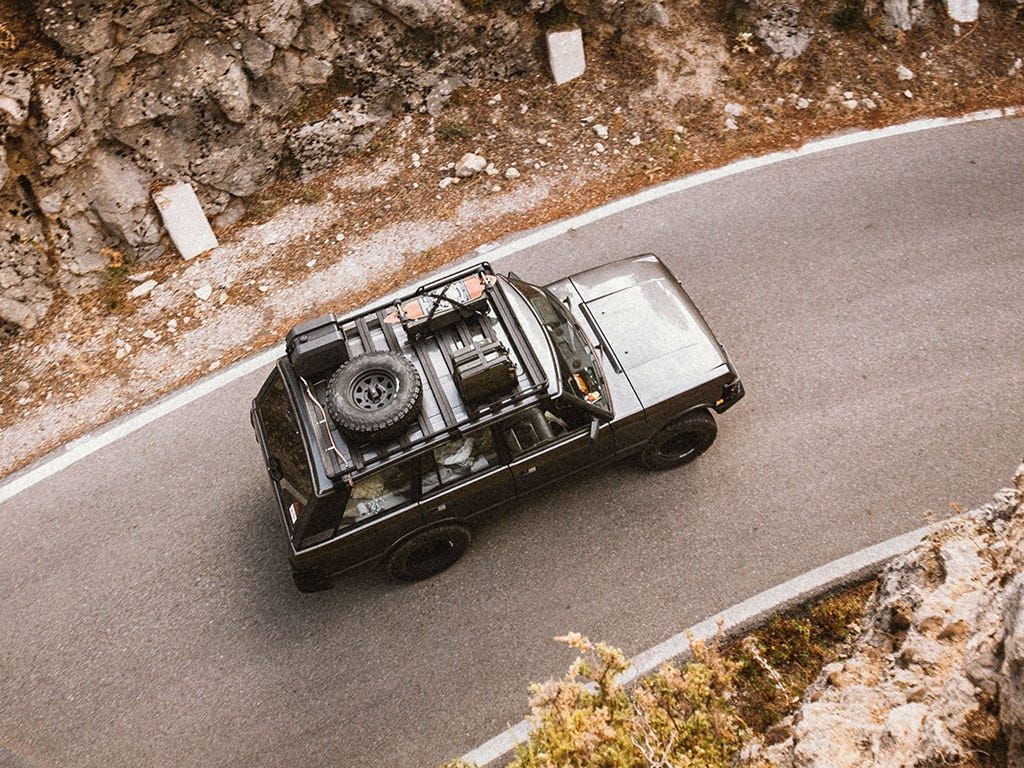 Galerie de toit pour Land Rover Range Rover, Classic (1970-1