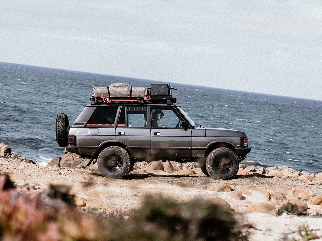 Galerie de toit pour Land Rover Range Rover, Classic (1970-1