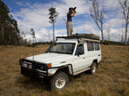 Galerie de toit pour Toyota Land Cruiser 78