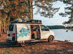 Galerie de toit pour Volkswagen Transporter, T5 long (2003-2