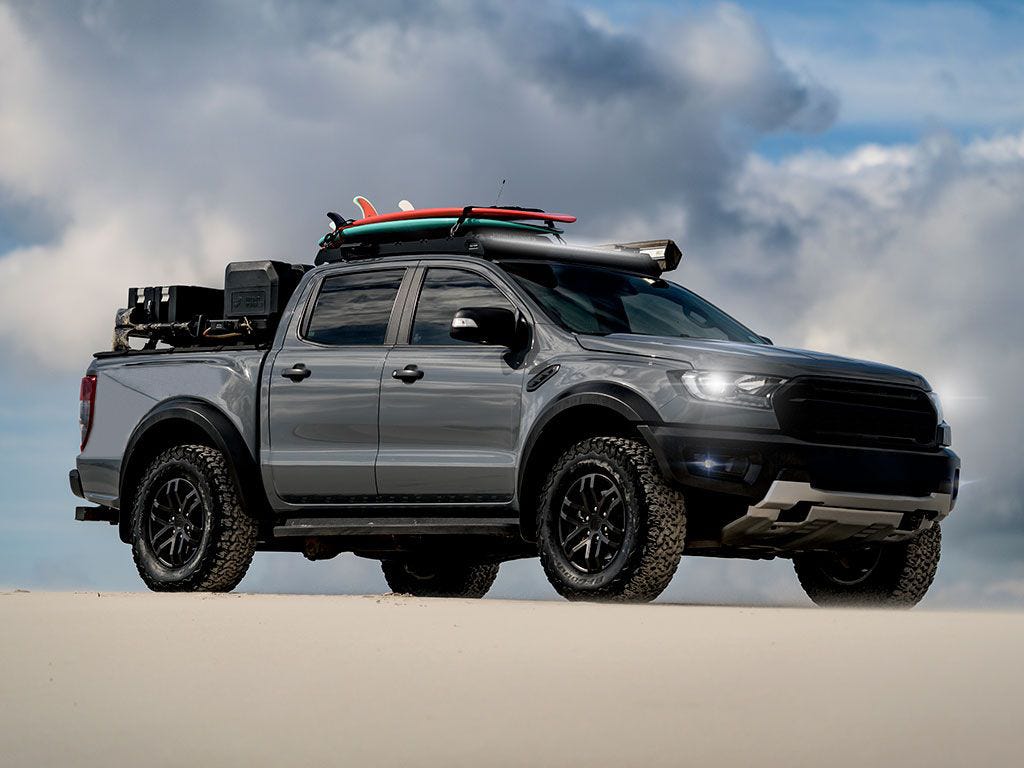 Galerie de toit Slimsport pour Ford Ranger, T6, Wildtrak et 