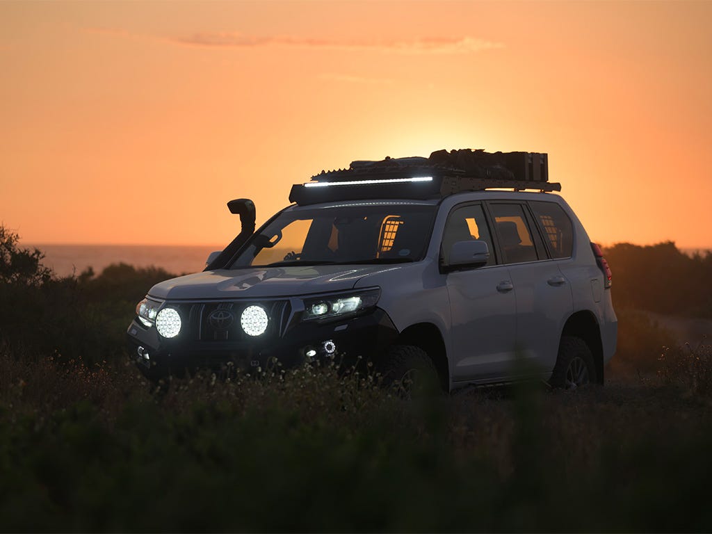 Barres de toit Slimsport prêtes pour barre LED pour Toyota L