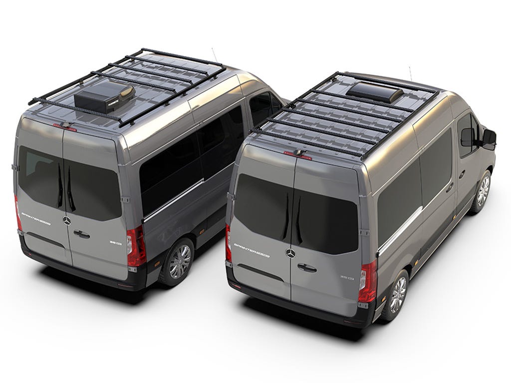 Galerie de toit Slimpro pour Mercedes-Benz Sprinter, L1H2 co