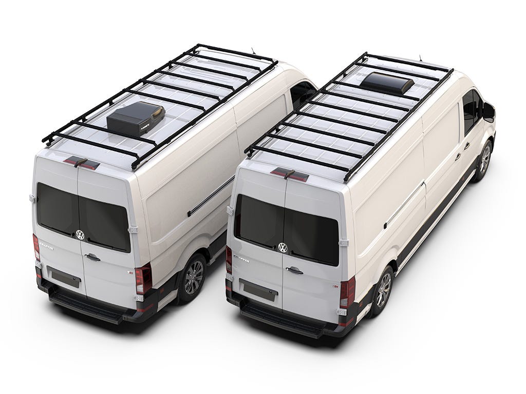 Galerie de toit Slimpro sur rails pour Volkswagen Crafter, L