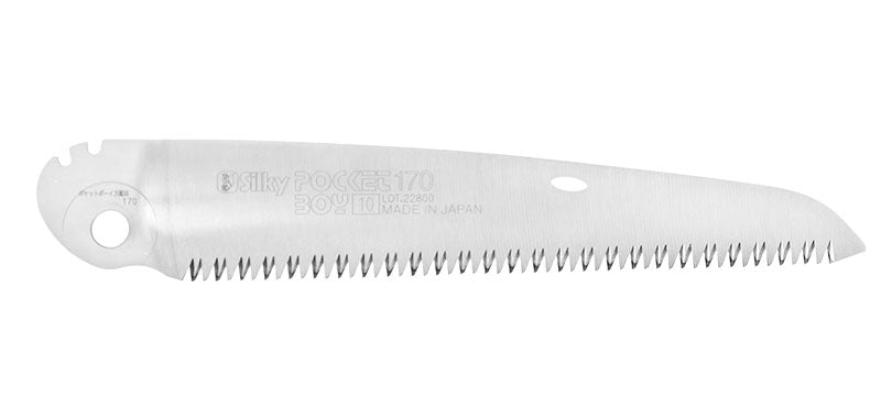 Lame de rechange droite Silky pour scie Pocketboy - Lame droite Pocketboy 170mm 10 dents/3cm