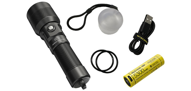Lampe de plongée Nitecore DL30 1100 lumens 100 m