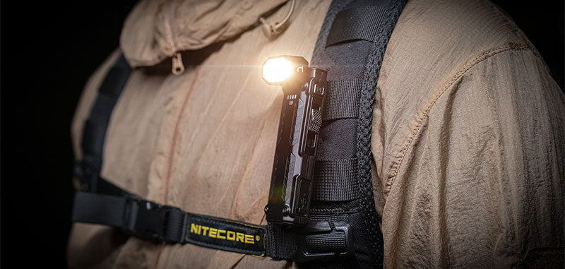 Lampe EDC Nitecore EDC09 1600 lumens tête pivotante