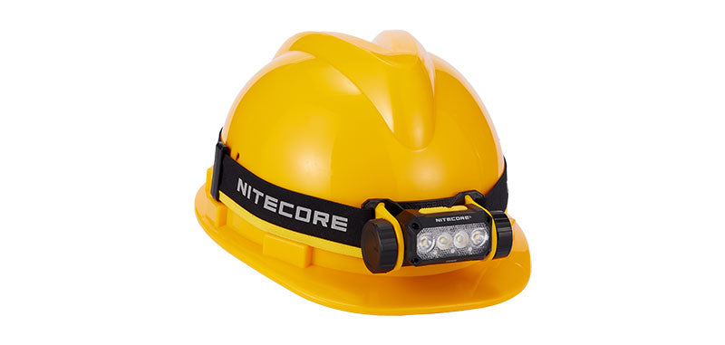 Lampe frontale de chantier Nitecore NWH20 faisceau réglable