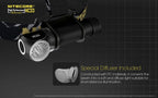 Lampe frontale et lampe torche Nitecore HC33 1800 lumens