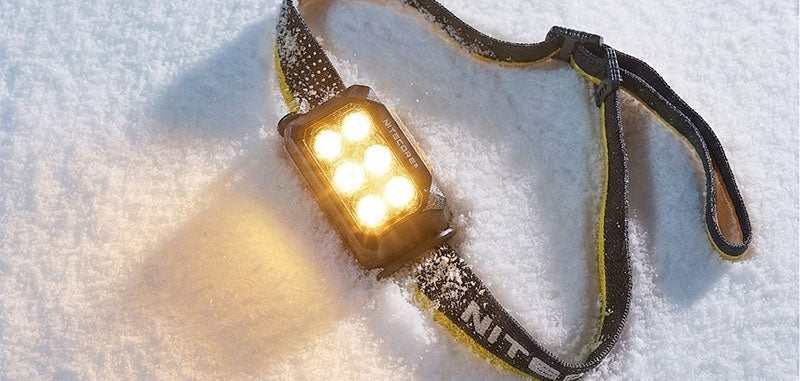 Lampe frontale grand froid Nitecore HA29 UHE 1200 lumens