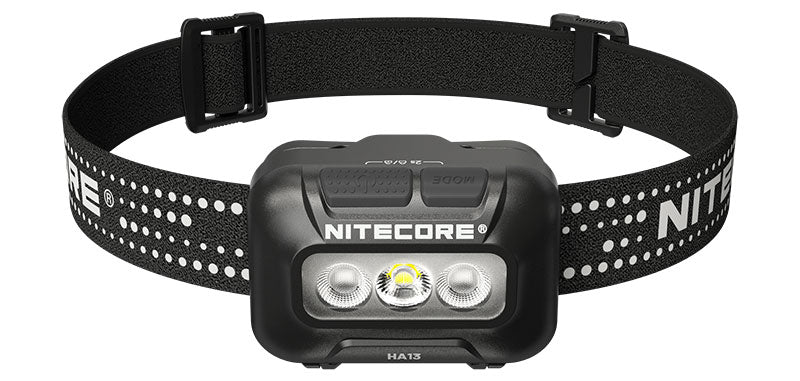 Lampe frontale Nitecore HA13 RGB rouge vert bleu