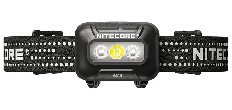 Lampe frontale Nitecore HA13 RGB rouge vert bleu