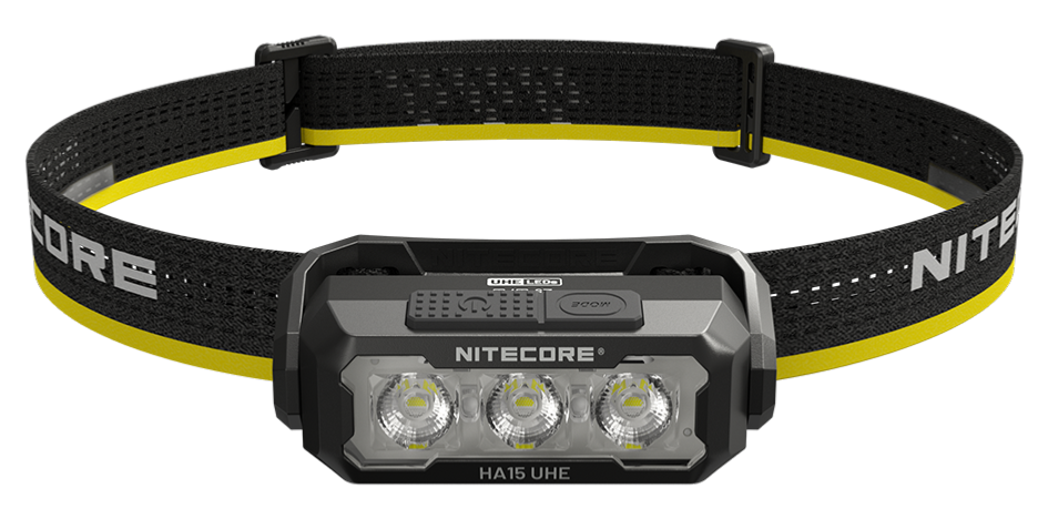 Lampe frontale Nitecore HA15 UHE 400 lumens pile AA