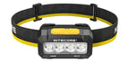 Lampe frontale Nitecore HA19 600 lumens six éclairages - Noir