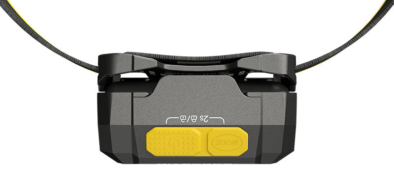 Lampe frontale Nitecore HA19 600 lumens six éclairages - Noir