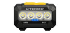 Lampe frontale Nitecore HA19 600 lumens six éclairages - Noir