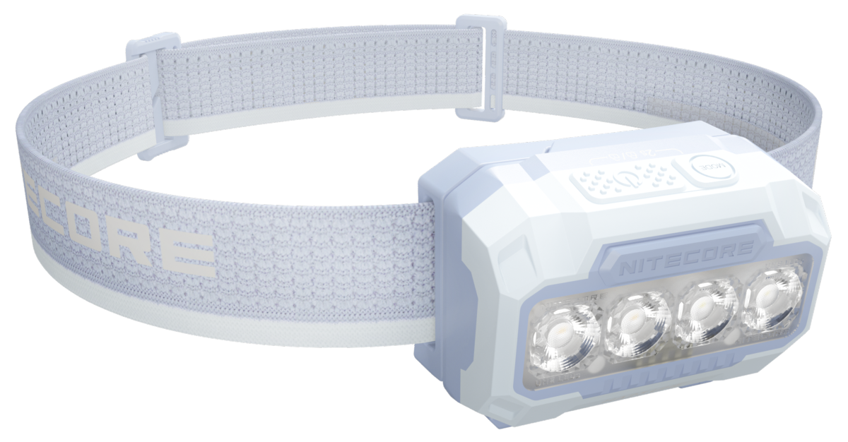 Lampe frontale Nitecore HA23 UHE 600 lumens piles AAA - Bleu