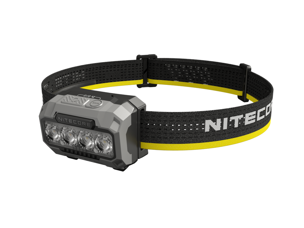Lampe frontale Nitecore HA23 UHE 600 lumens piles AAA - Noir