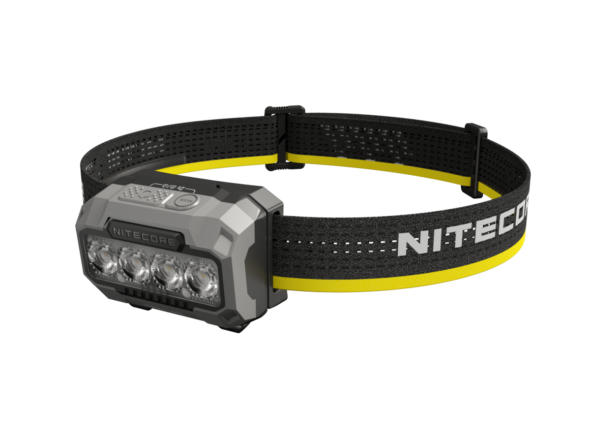 Lampe frontale Nitecore HA23 UHE 600 lumens piles AAA - Noir