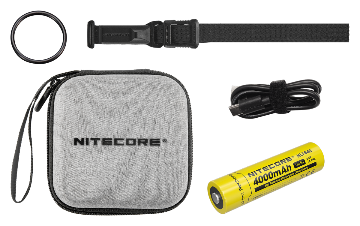 Lampe frontale Nitecore HC60 UHE 1600 lumens
