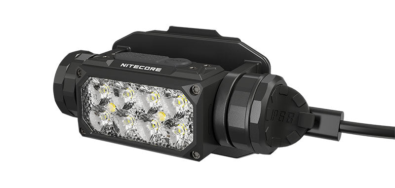 Lampe frontale Nitecore HC65M UHE avec montage NVG casque