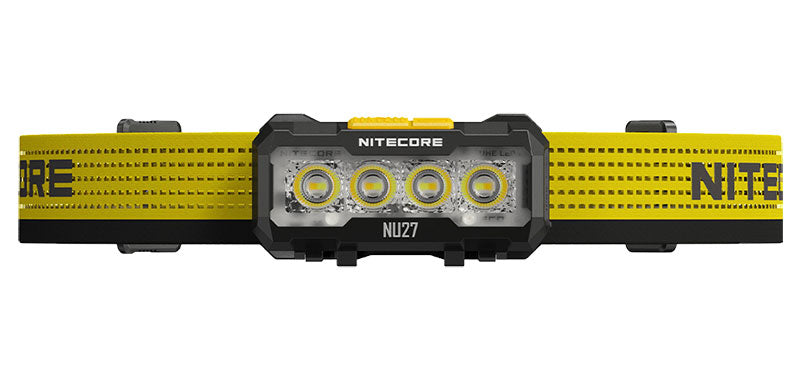 Lampe frontale Nitecore NU27 600 lumens trois blancs