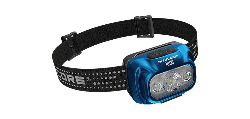 Lampe frontale Nitecore NU31 550 lumens rechargeable - Bleu