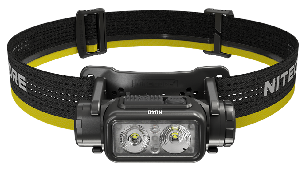 Lampe frontale Nitecore NU40 1000 lumens rechargeable